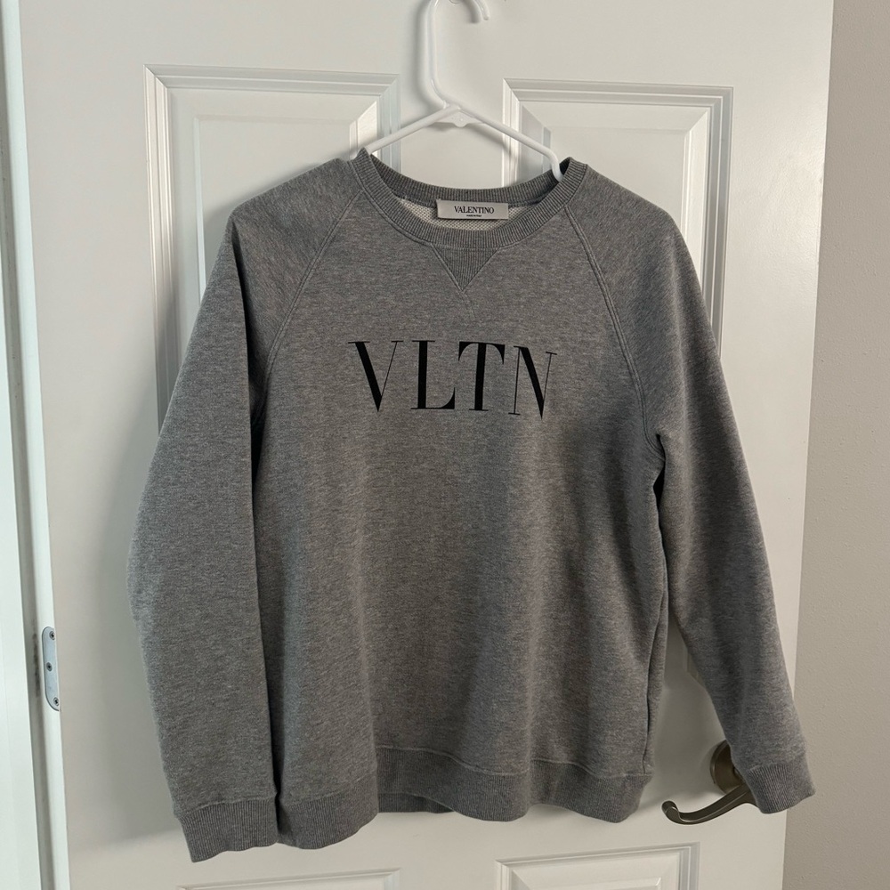 Valentino VLTN gray sweatshirt xs